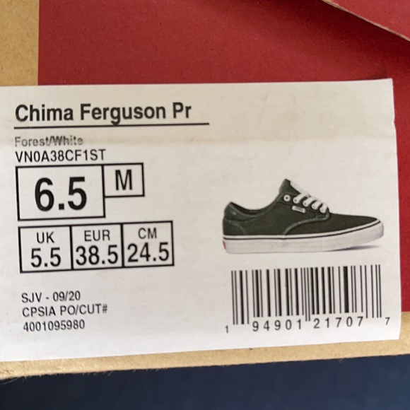 Vans Chima Ferguson Pro Forest/White WMNS - Picture 12 of 16